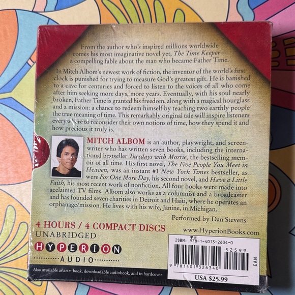 The Time Keeper, an unabridged audiobook on cd, by Mitch Albom - Picture 2 of 6